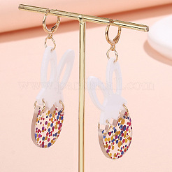 Акриловые серьги-кольца&nbsp;FS-WG346C1-01