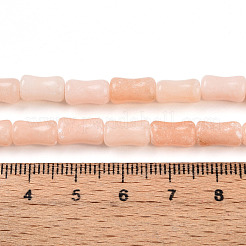 Нити бусин из натурального красного нефрита&nbsp;G-T140-85