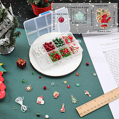 Kit de fabrication de bracelets de Noël bricolage&nbsp;DIY-SC0021-66