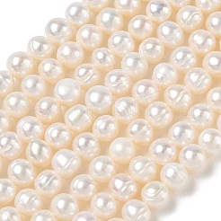 Brins de perles de culture d'eau douce naturelles&nbsp;PA-CBAC463-33
