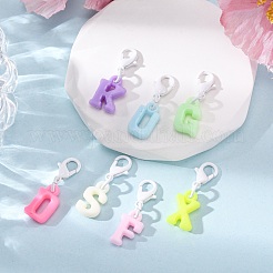 Буква акриловые подвесные украшения&nbsp;HJEW-JM03464