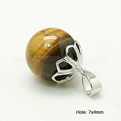 Подвески тигровый глаз&nbsp;G-C099-3