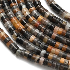 Натуральный цветок амазонитовые бусины пряди&nbsp;G-Z110-A06-2x4mm-01