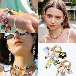 2 нити 2 нити бусин лэмпворк ручной работы&nbsp;LAMP-NB0001-65