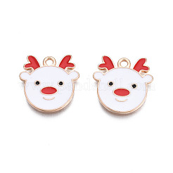 Noël pendentifs émail en alliage&nbsp;ENAM-Q442-48A