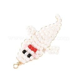 Pendentifs en perles de verre Toho pour Halloween&nbsp;PALLOY-MZ01386-02