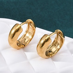 Серьги-кольца из хирургической нержавеющей стали 316 для женщин&nbsp;EJEW-G429-01B-G