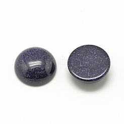 Cabochons en pierre bleue synthétique&nbsp;G-R416-12mm-34