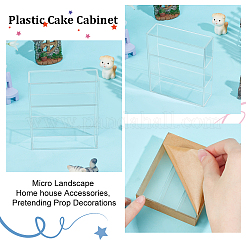 Kuchenschrank aus Kunststoff&nbsp;DJEW-WH0039-94A