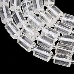 Природных кристаллов кварца бисер нитей&nbsp;G-G453-E02-10x14mm