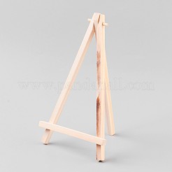 Supports du carnet de croquis de chevalet en bois&nbsp;DIY-WH0077-B01