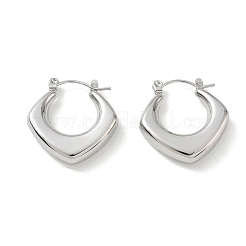 Pendientes de aro de acero inoxidable 304&nbsp;SA-CBA46AF-08P