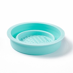 Портативная складная чашка для воды для мытья акварельных кистей&nbsp;LS-DIY-P072-01B