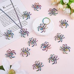 25 pz impostazioni di strass pendente in lega di halloween&nbsp;FIND-SZ0003-32