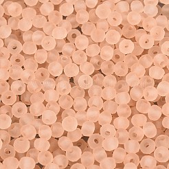 Perles de rocaille en verre transparent dépoli fgb&nbsp;SEED-N013-04A-03