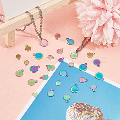 40 шт. 4 размера подвески из нержавеющей стали 304 с вакуумным покрытием PVD&nbsp;STAS-SC0002-32MC