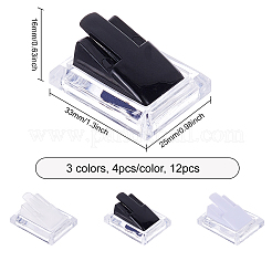 12 espositore per anelli in vetro organico a 3 colori&nbsp;RDIS-FG0001-19