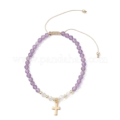 Geflochtene Armbänder aus geflochtenen Perlen&nbsp;BJEW-JB12958-01
