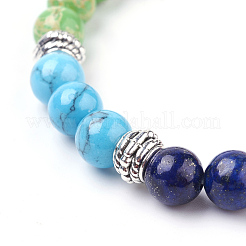 Edelstein-Stretch-Armbänder&nbsp;X-BJEW-P179-01