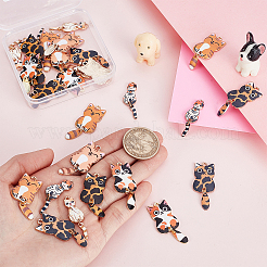 28шт 7 стиля подвески из сплава с эмалью&nbsp;FIND-GA0005-53