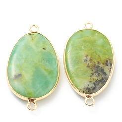 Соединительные элементы из натурального хризопраза&nbsp;G-B013-07G-B01