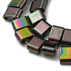Chapelets de perles en hématite synthétique électrolytique sans magnétiques&nbsp;G-C106-B02-05B
