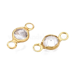 Латунные прозрачные подвески из кубического циркония&nbsp;KK-T070-07C-B