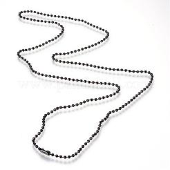 Ожерелье из шариковой цепи из нержавеющей стали 304&nbsp;MAK-R012-02B