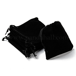 Pochettes rectangle en velours&nbsp;X-TP-R002-10x12-01