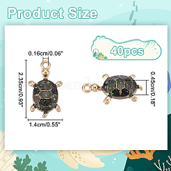 40 шт. Подвески из сплава с принтом&nbsp;FIND-NB0004-64