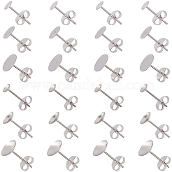 Ohrstecker-Beschläge aus Edelstahl 304&nbsp;STAS-SP0002-01