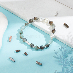 90шт 6 стиля латунные винтовые застежки&nbsp;KK-HY0003-55