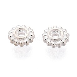 925 стерлингов серебряные шарики Spacer&nbsp;STER-N016-128S