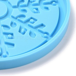 Moules en silicone pour grands pendentifs sur le thème de noël&nbsp;DIY-L067-B07