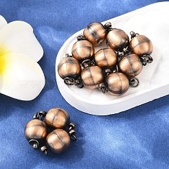 Латунные магнитные застежки с петлями&nbsp;KK-E268-10mm-R-NR