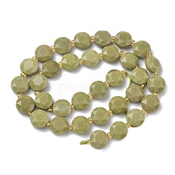 Бусы из натурального алашанского агата&nbsp;G-C116-A189-01