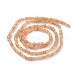 Natürliche sunstone Perlen Stränge&nbsp;G-K315-A06