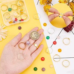 Наборы для самостоятельного изготовления колец из натуральных драгоценных камней&nbsp;DIY-CA0003-16