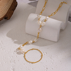 Элегантные браслеты из натуральных бусин пресноводного жемчуга&nbsp;KX0637