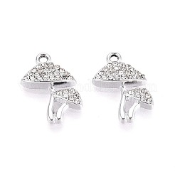 Подвески из сплава со стразами&nbsp;PALLOY-T091-27M-P