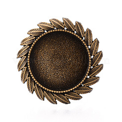 Основание-кольцо из сплава и железа с вращающимся подносом&nbsp;MAK-T012-11AB