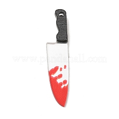 Непрозрачные акриловые подвески с принтом на Хэллоуин MACR-K330-42A-2