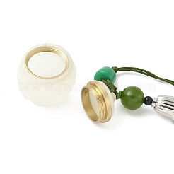 Шарики благовоний из смолы лотоса подвесные украшения&nbsp;LS-HJEW-D300-01A-02PG