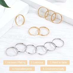 Кольца из нержавеющей стали 304 с плоскими гладкими полосами&nbsp;STAS-UN0014-93