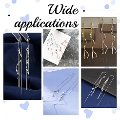 30 шт. подвески из нержавеющей стали 304&nbsp;STAS-UN0058-97G