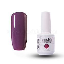 15 ml spezielles Nagelgel, für Nail Art Stempeldruck, Lack Maniküre Starter Kit, Medium lila, Flasche: 34x80mm