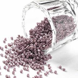 Toho Sechseck Perlen, japanische Saatperlen, 15/0 zwei geschnittenen Glasperlen, (52) undurchsichtiger Lavendel, 15/0, 1.5x1.5x1.5 mm, Bohrung: 0.5 mm, ca. 170000 Stk. / Beutel