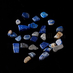 Lapis naturelles perles de puce lazuli, pas de trous / non percés, 5~10.5x5~7x2~4mm