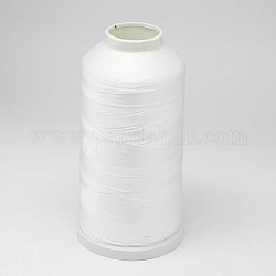 Nylonfaden Nylonschnur, für die Quastenherstellung, weiß, 0.3 mm, ca. 1093.61 Yard (1000m)/Rolle