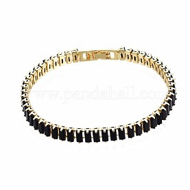 Pulsera De Tenis De Plata Esterlina Con Circonita Cúbica Amarilla De 0.138 In, 7, Metal, Circonita Cúbica